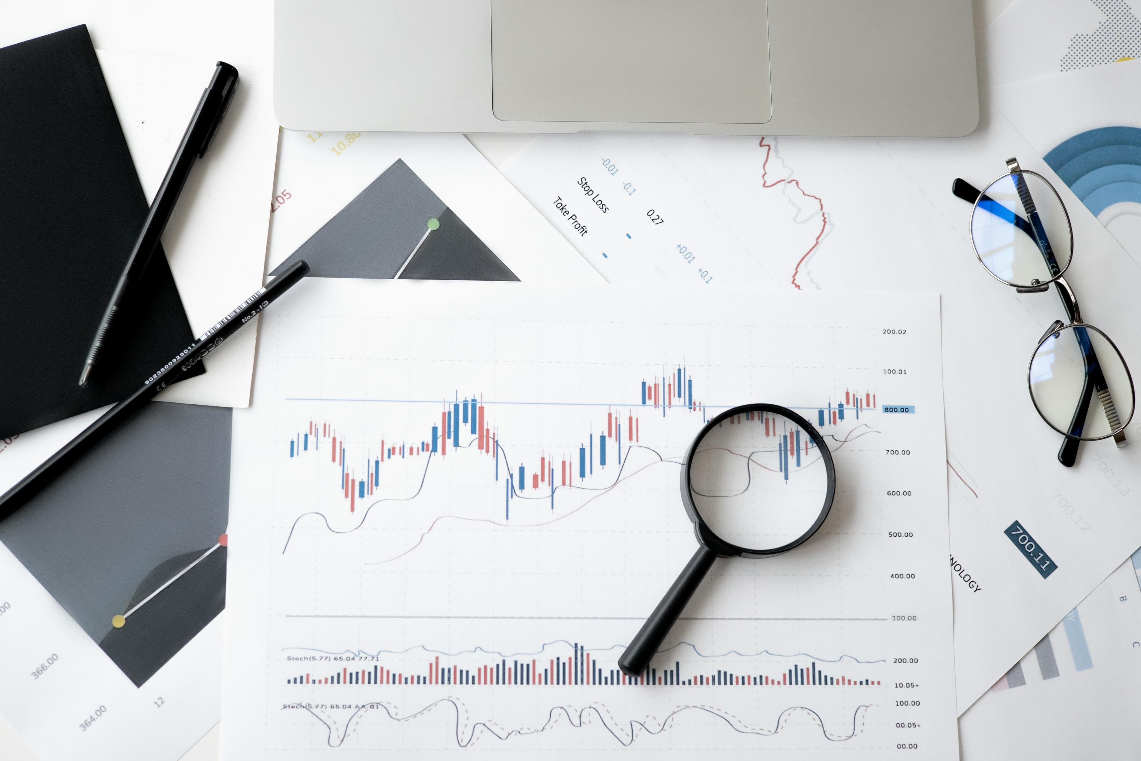 Business analytics and charts
